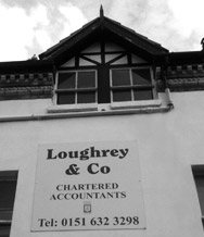 Loughrey Accountants in Hoylake Building